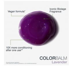 ColorBalm Lavender Conditioner - Biolage | Balsamo colorato per capelli biondi